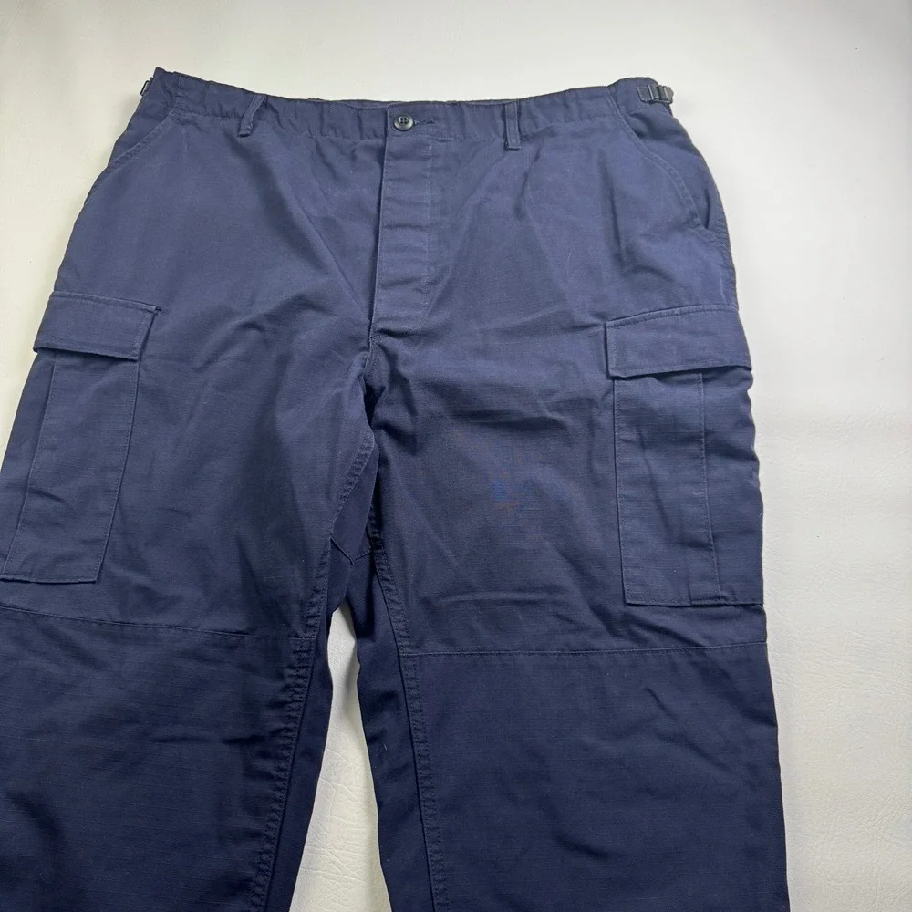 Propper Mens Navy Blue Ripstop Tactical Cargo Pants BDU F5201 XL Long